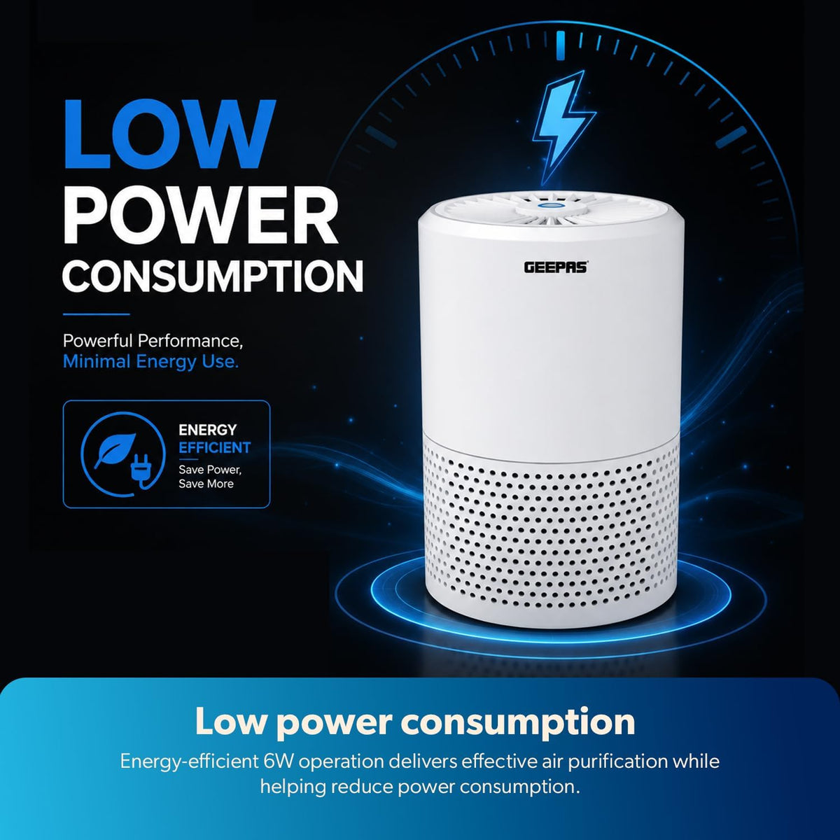 Geepas Air Purifier GAP63127