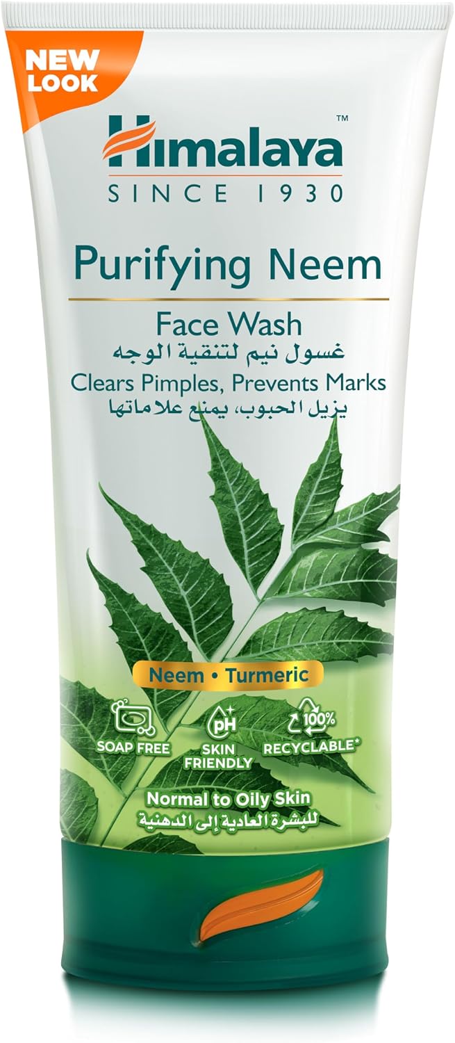 Himalaya Purifying Neem Face Wash with Neem & Turmeric 150ml