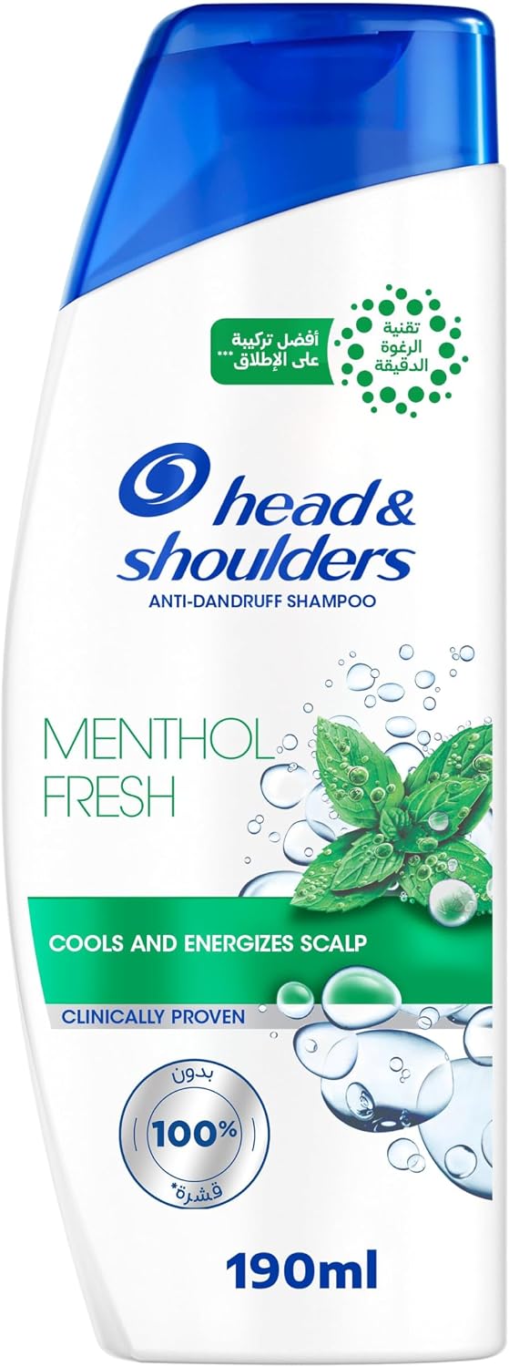 Head & Shoulders Menthol Fresh Anti-Dandruff Shampoo 190 ml