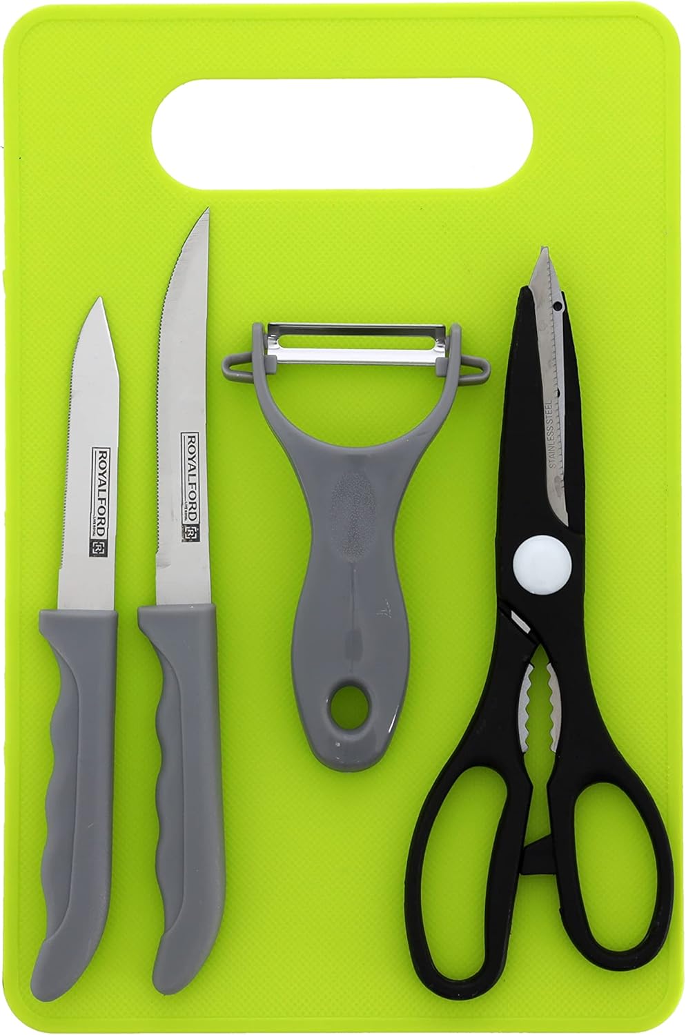 RoyalFord 5-Piece Kitchen Gadget Set - Stainless Steel & PP - RF10463
