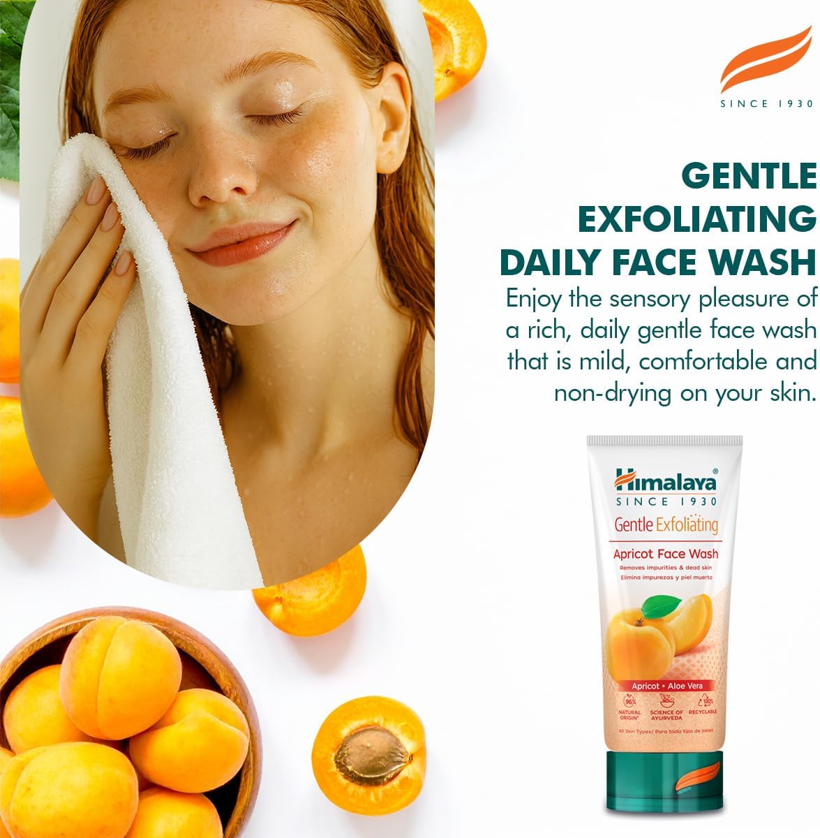 Himalaya Gentle Exfoliating Apricot Face Wash 150ml