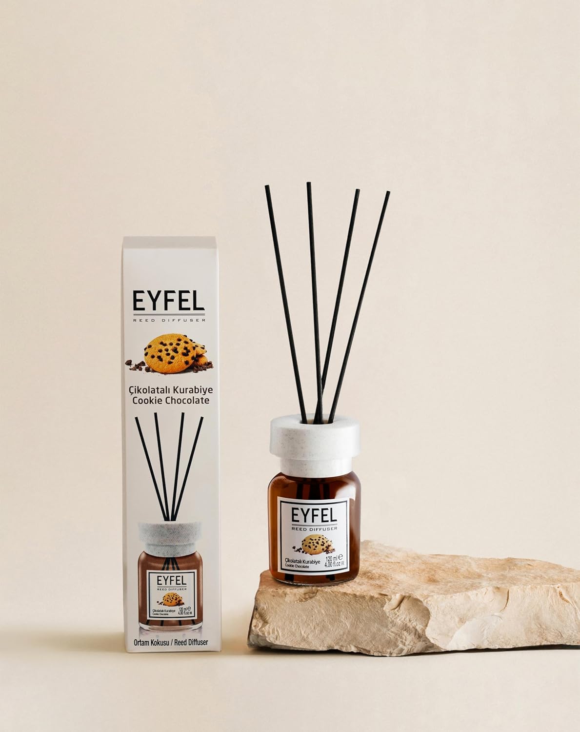 Eyfel Reed Diffuser- Cookie Chocolate 120ml