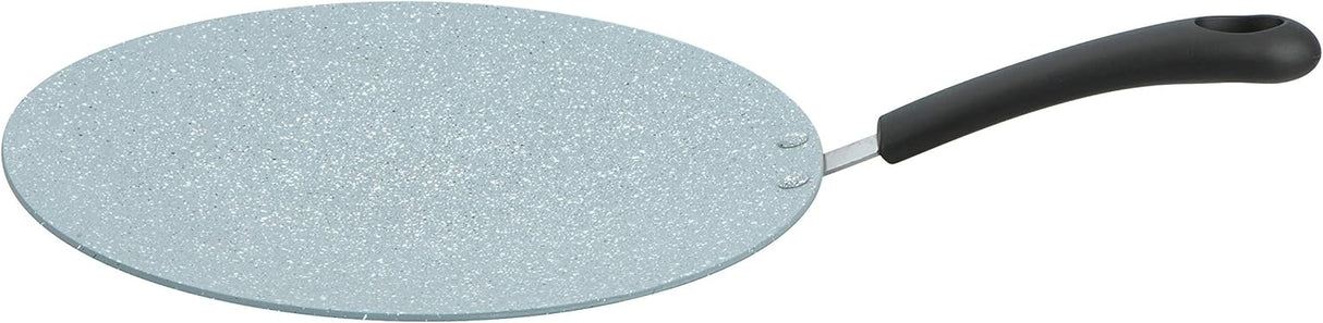 Prestige Speckled 26cm Concave Tawa – Durable Non-Stick Roti Pan, Grey (PR15874)