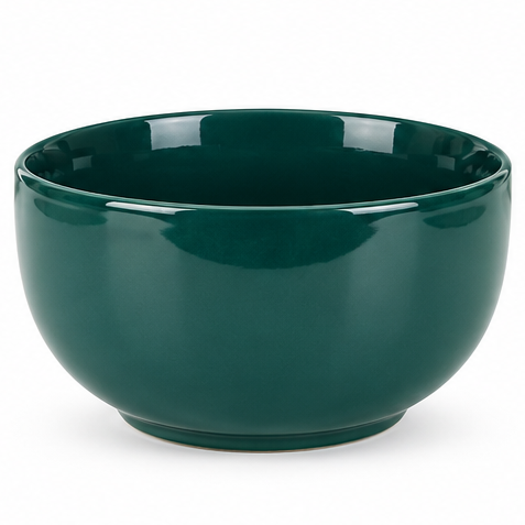 Cuisine Art 12-Piece Stoneware Dinner Set – Dark Green