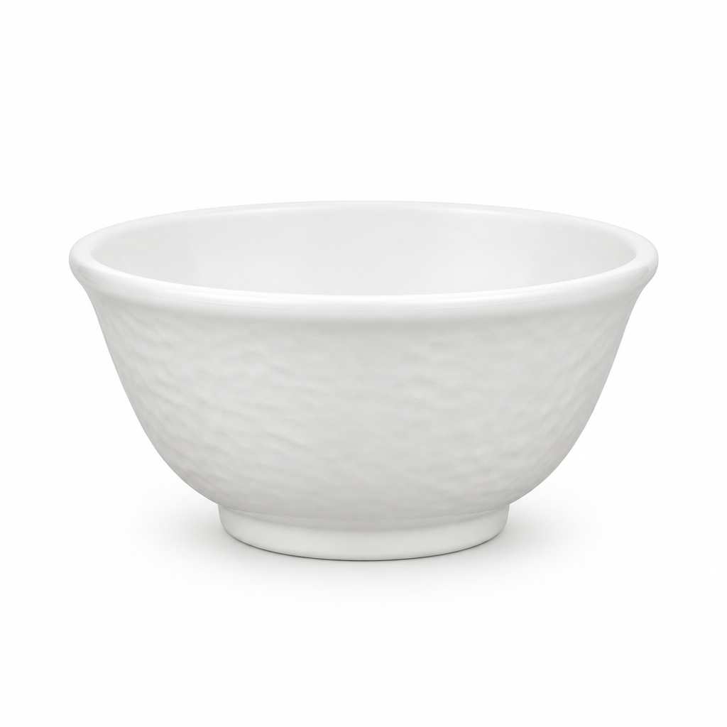Elite Melamine Bowl White - 5.5 Inch
