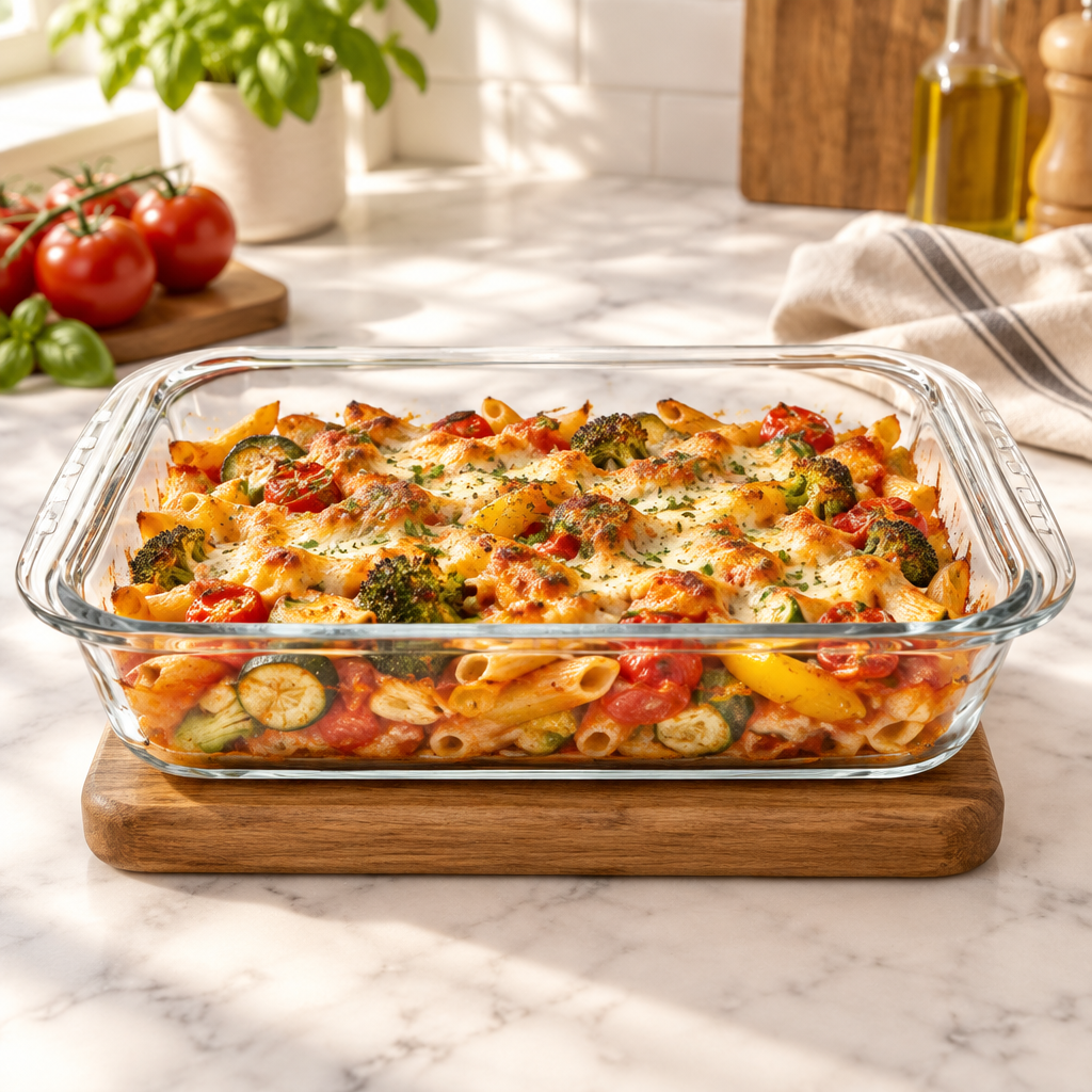 Marinex Rectangular Glass Baking Dish - 3.7 Litres