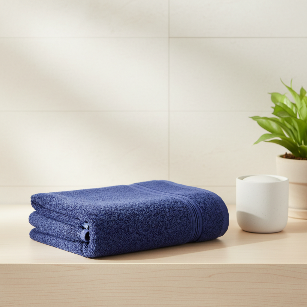 BTC Hand Towel, Royal Blue - 40×70cm