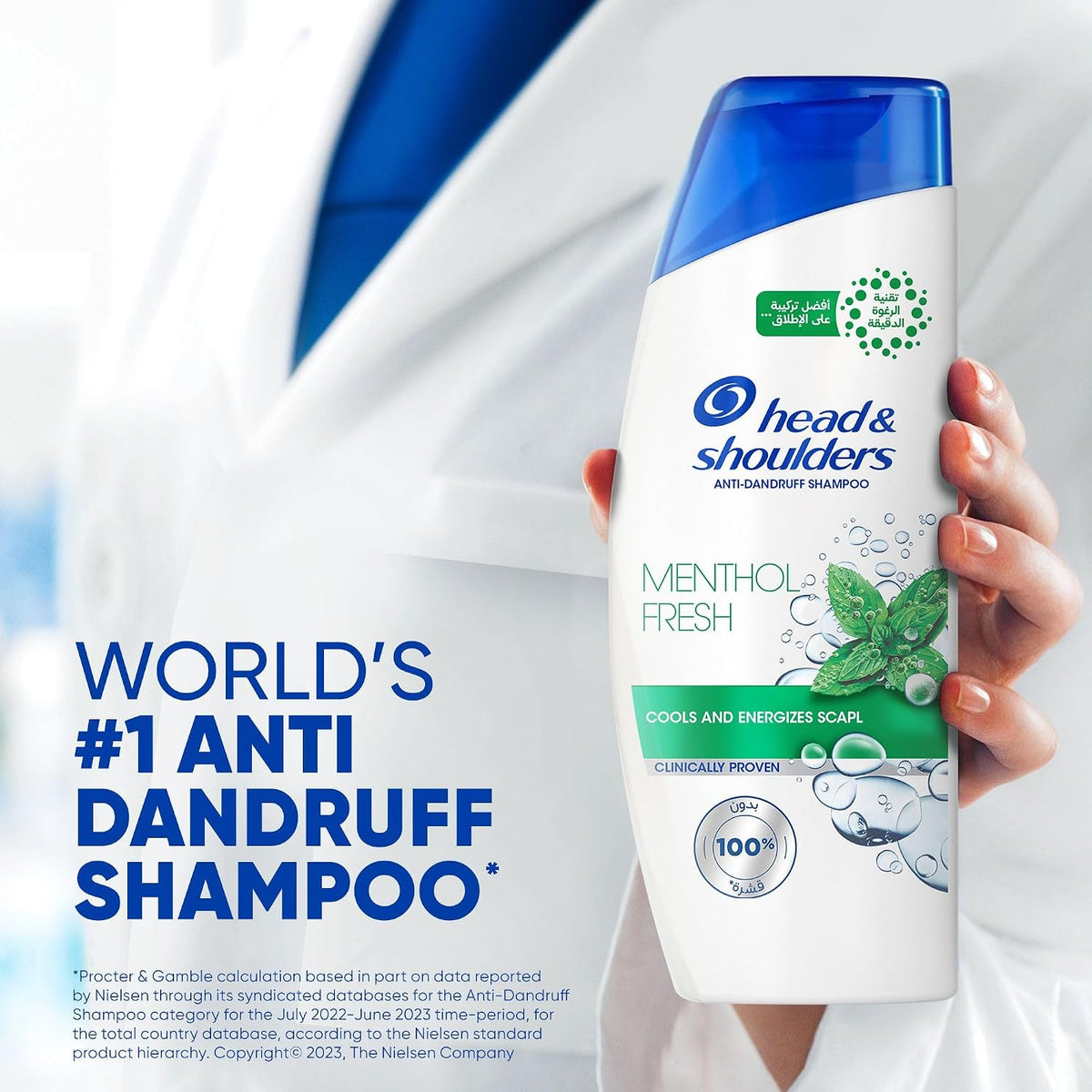 Head & Shoulders Menthol Fresh Anti-Dandruff Shampoo 190 ml