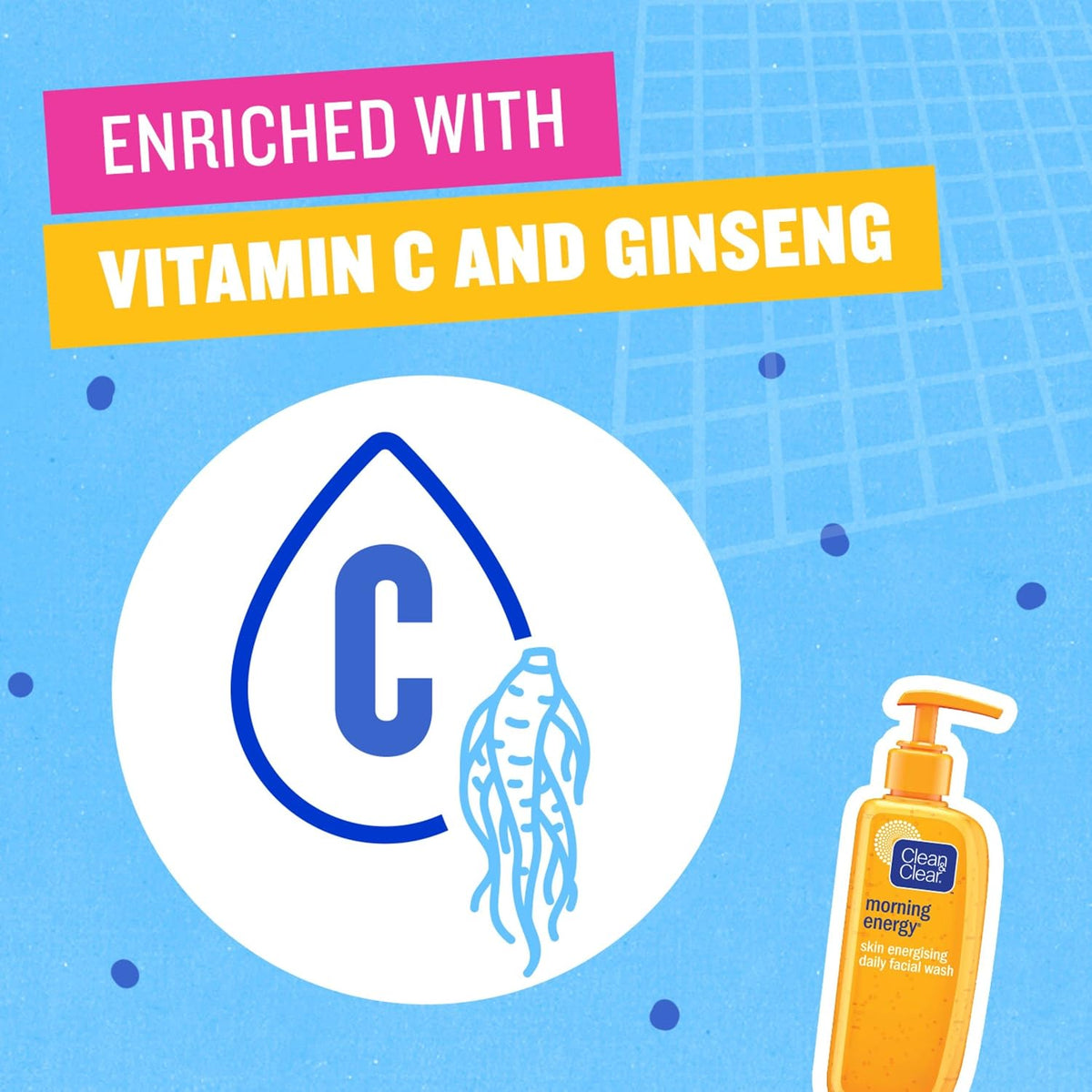 Clean & Clear Morning Energy Face Wash 150ml
