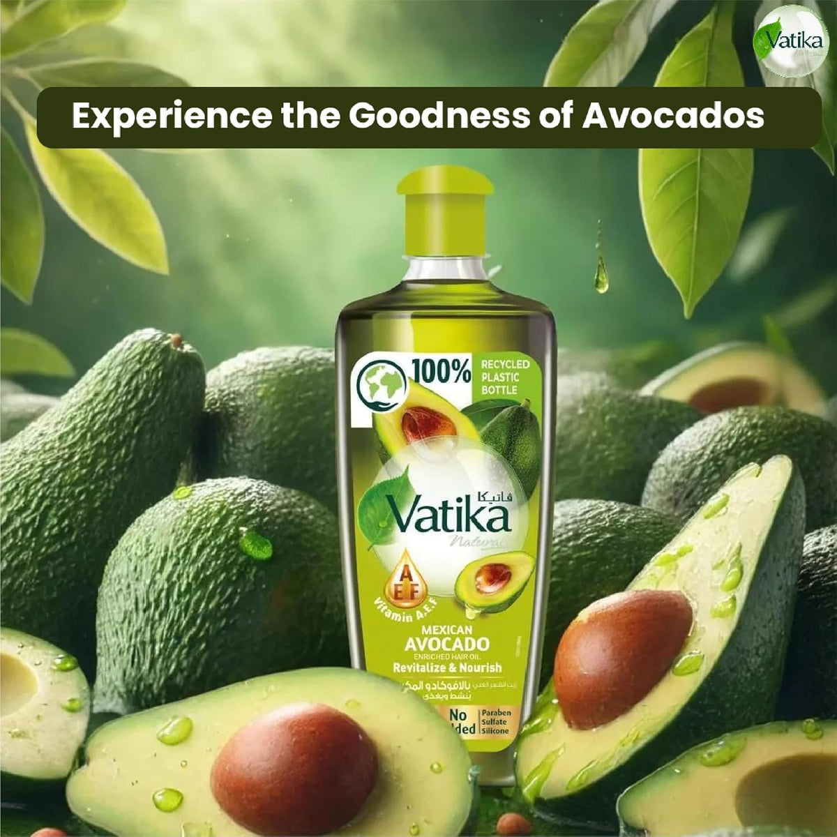 Vatika Naturals Mexican Avocado Hair Oil 200ml