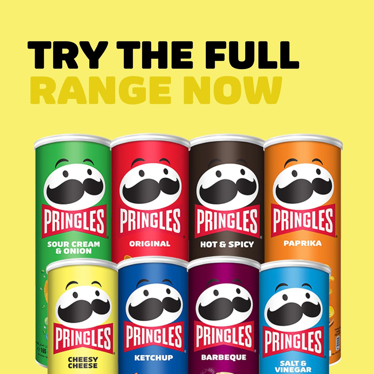 Pringles Cheesy Cheese Flavour - Potato Chips - 165gm