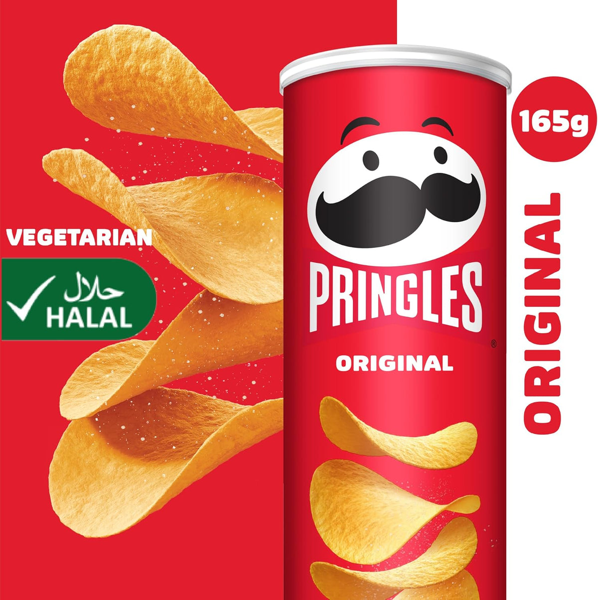 Pringles Original Flavour - Potato Chips - 165gm