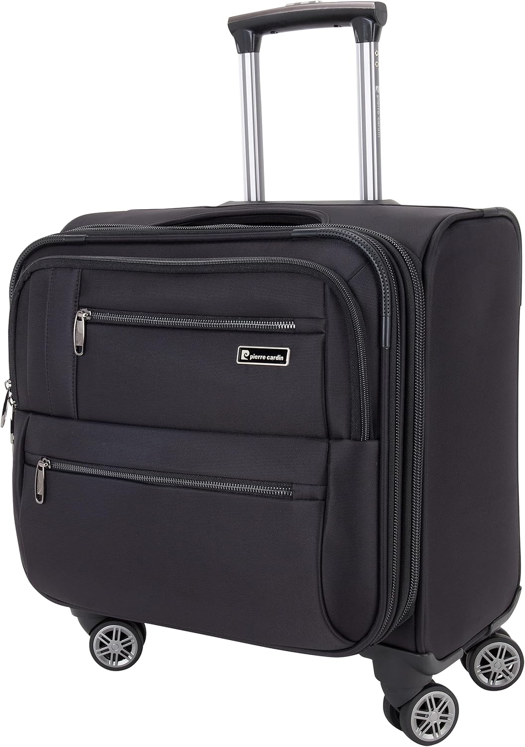 Pierre Cardin PC85175 Premium Rolling Laptop Bag with TSA Anti-Theft Lock – Water-Resistant Pilot Briefcase for Business Travel