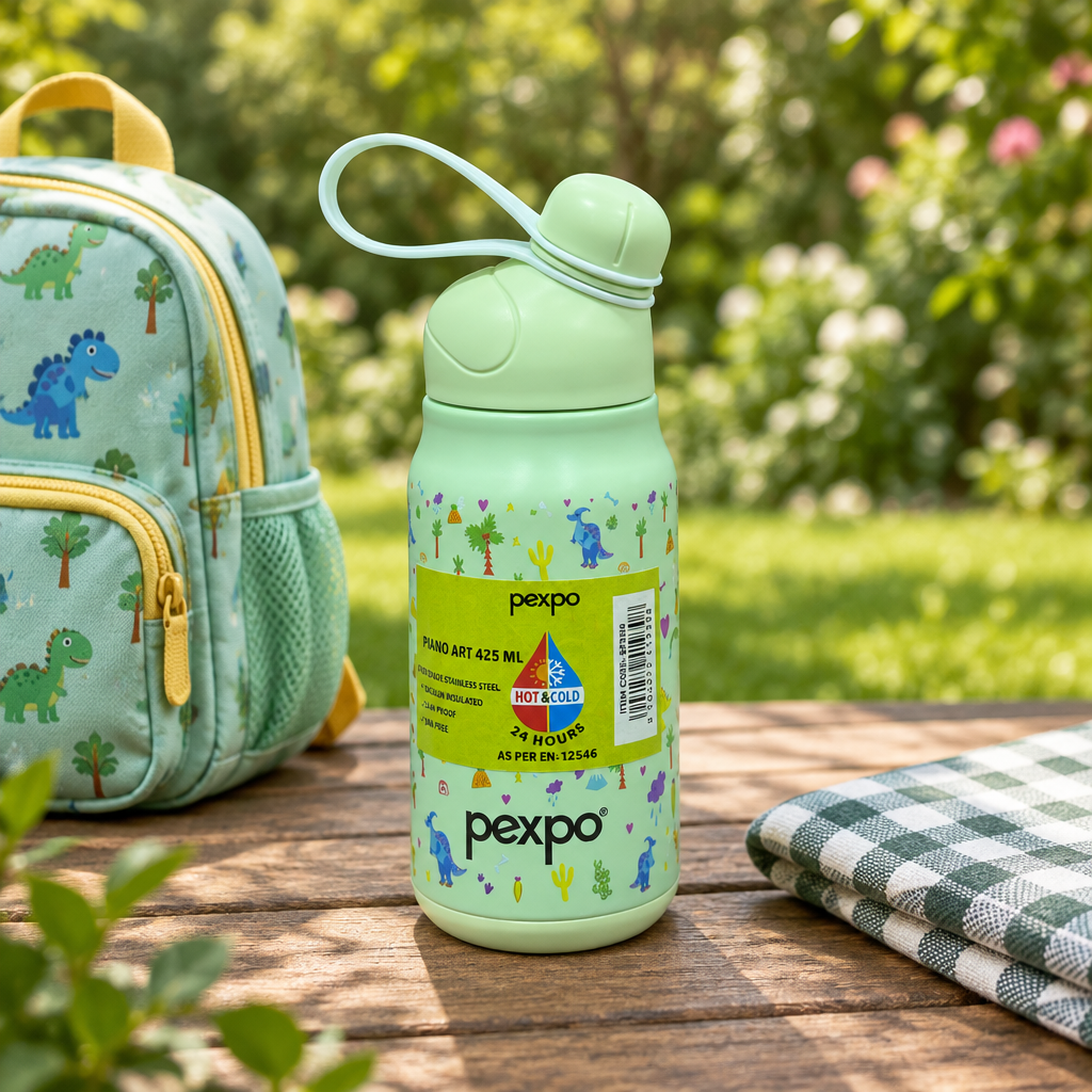 Pexpo Stainless Steel Vacuum Bottle - 425ml