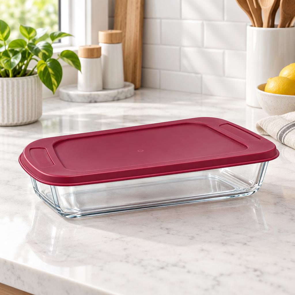 Beyti Glass Baking Dish with Lid - 1600ml