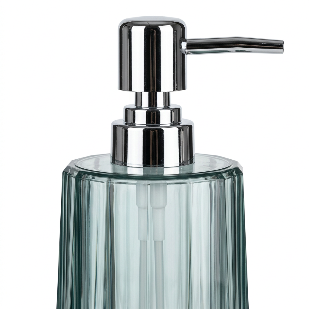 Acrylic Liquid Soap Dispenser Teal - 500ml