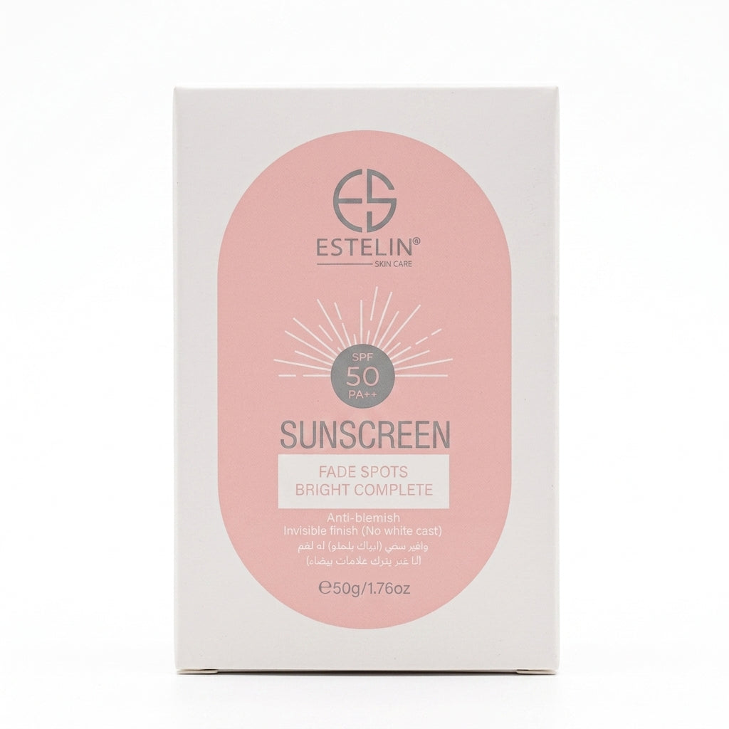 واقي شمس إستلين فيد سبوتس برايت كومبليت بعامل حماية SPF50 PA++ بحجم 50 جم