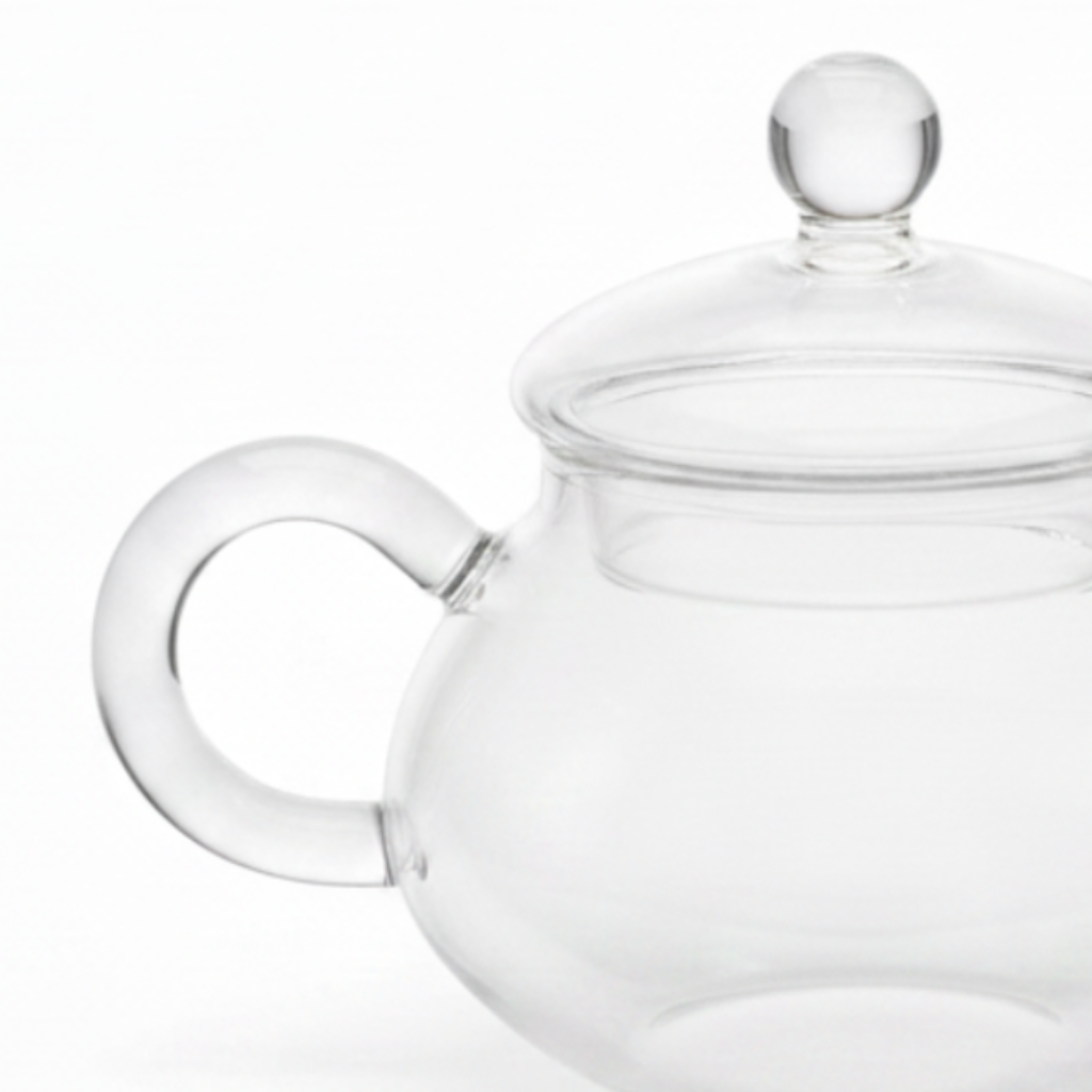 Clear Glass Tea Pot with Lid - 250ml