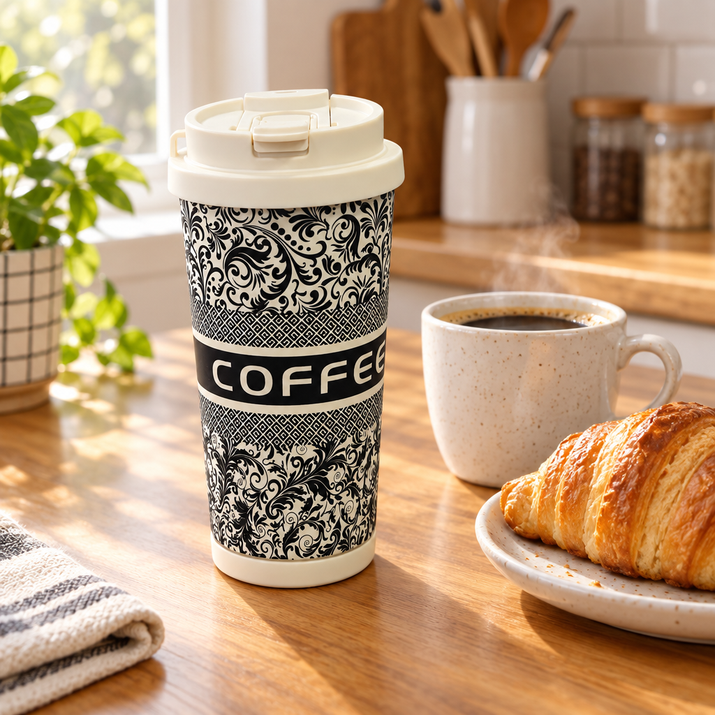 Stainless Steel Coffee Bottle - 500ml