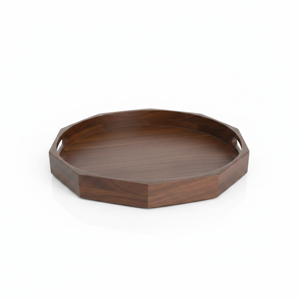 Luhpar Wooden Serving Tray - 45cm