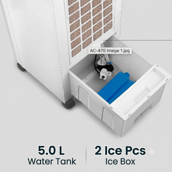 Crownline 2-in-1 Air Cooler & Heater (AC-470)