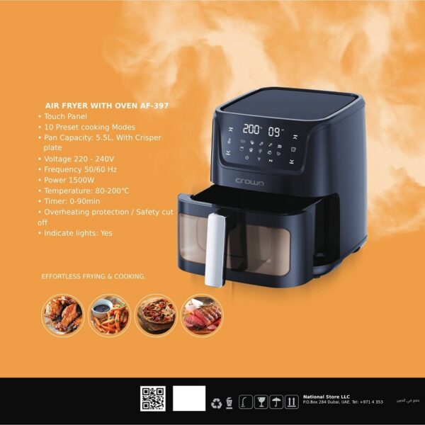Crownline Air Fryer AF-397