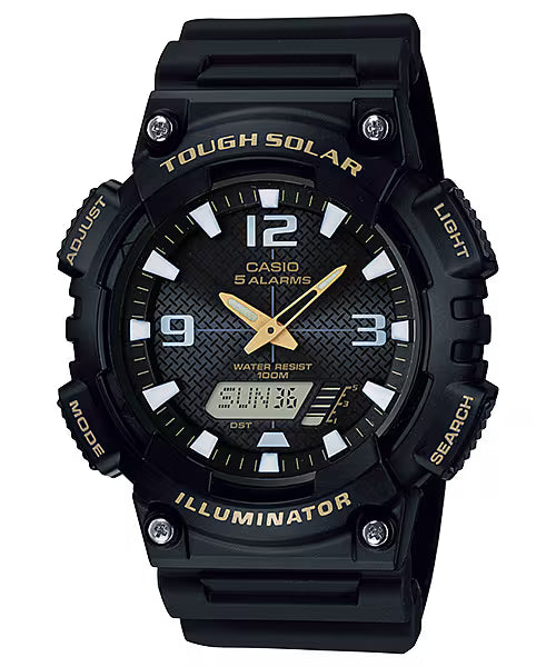 Casio AQ-S810W Tough Solar Analog-Digital Men's Watch.