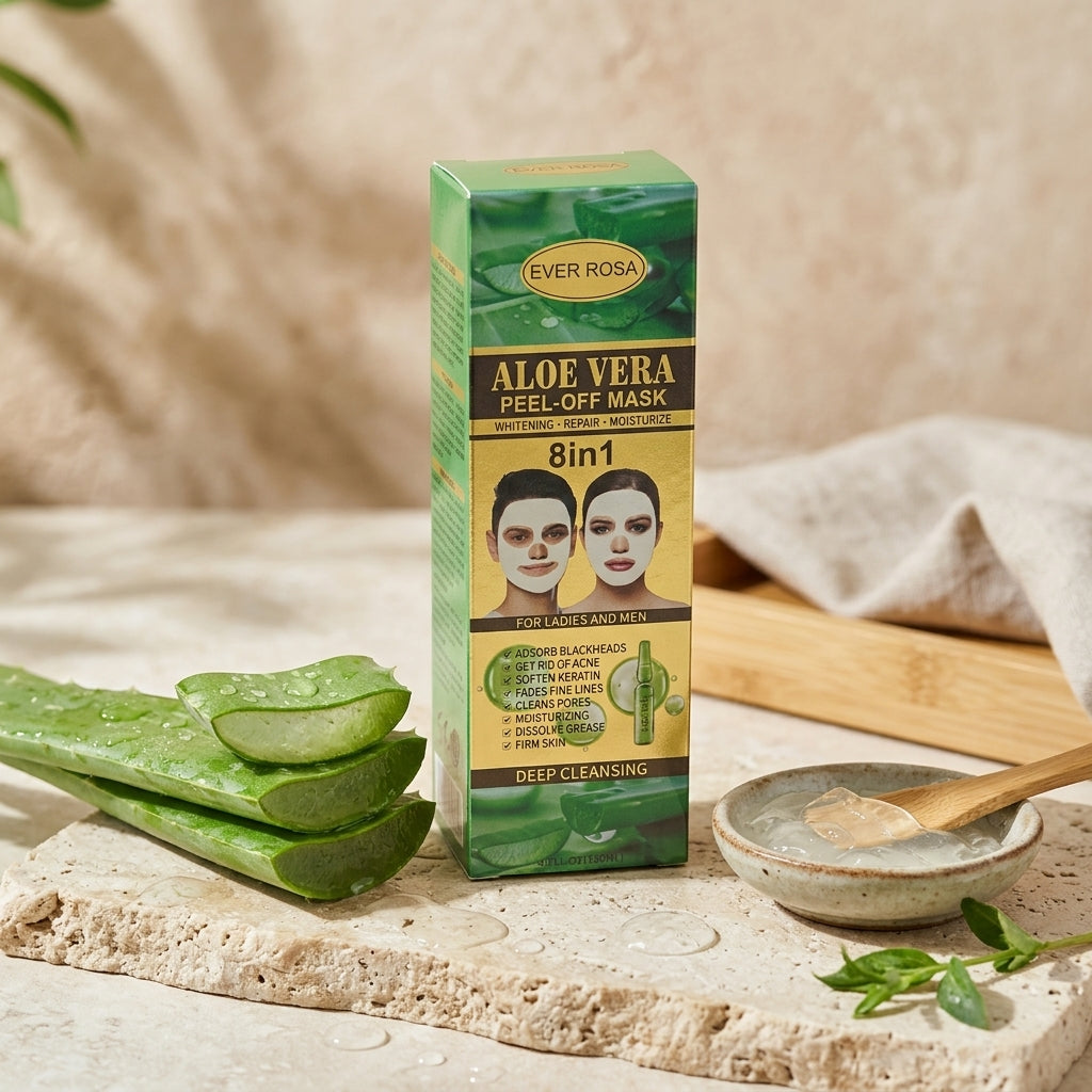 Ever Rosa Aloe Vera 8-in-1 Peel-Off Face Mask – 130 ml