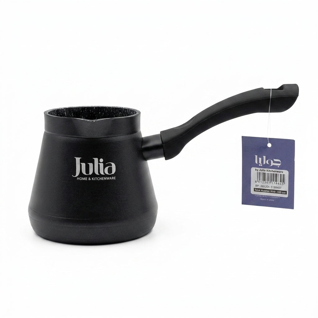 Julia Coffee Warmer Aluminium 400ml – Matte Black