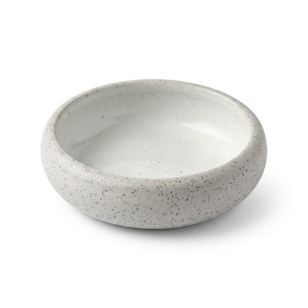 Ceramic Bowl Light Grey - 9cm