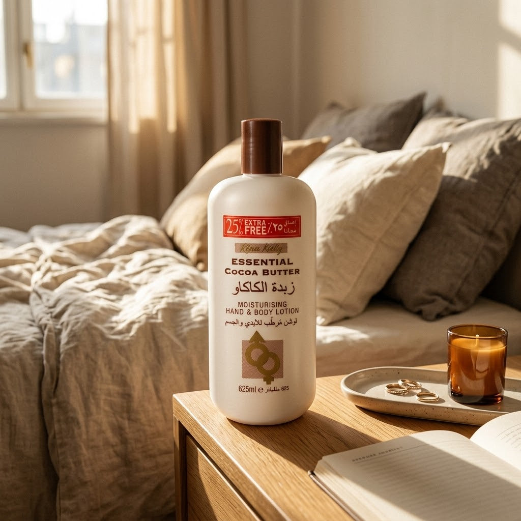 Rina Ketty Essential Cocoa Butter Moisturising Hand & Body Lotion – 625 ml