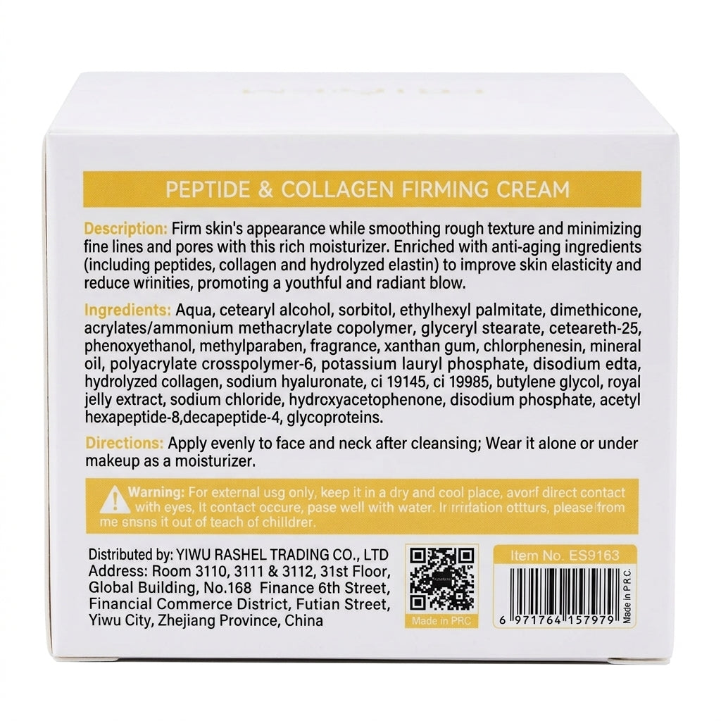 Estelin Peptide & Collagen Firming Cream – Age-Defying Moisturizer 200g