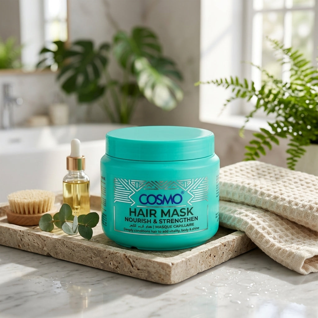 Cosmo Nourish & Strengthen Hair Mask 500ml
