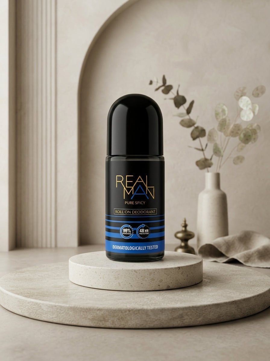 Real Man Pure Spicy Roll-On Deodorant 50 ml
