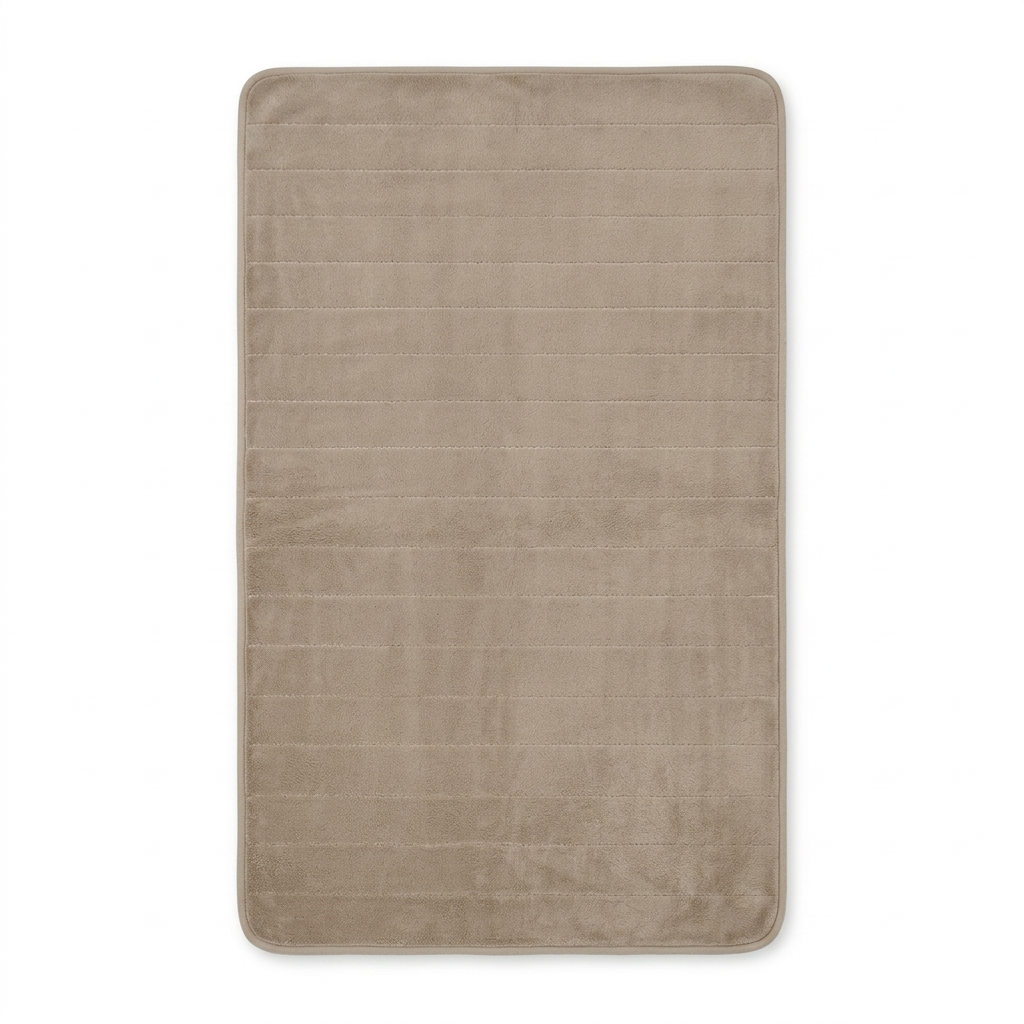 Fur Door Mat Beige – 80×140cm