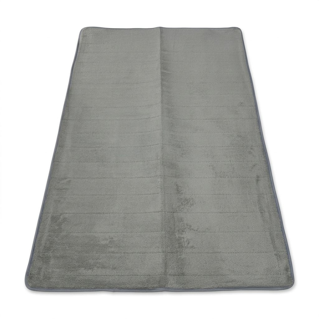 Fur Door Mat Grey – 80×140cm