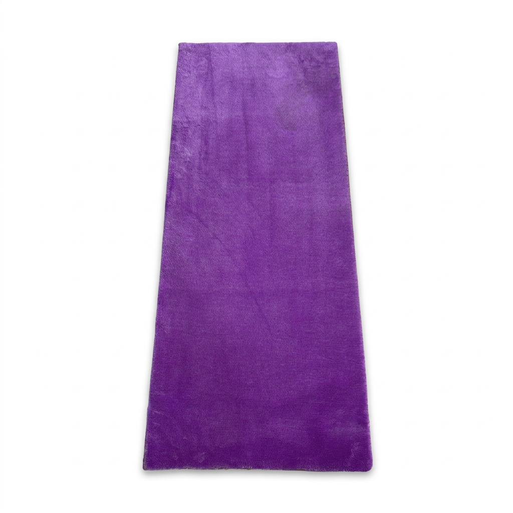 Fur Door Mat Purple – 60×150cm