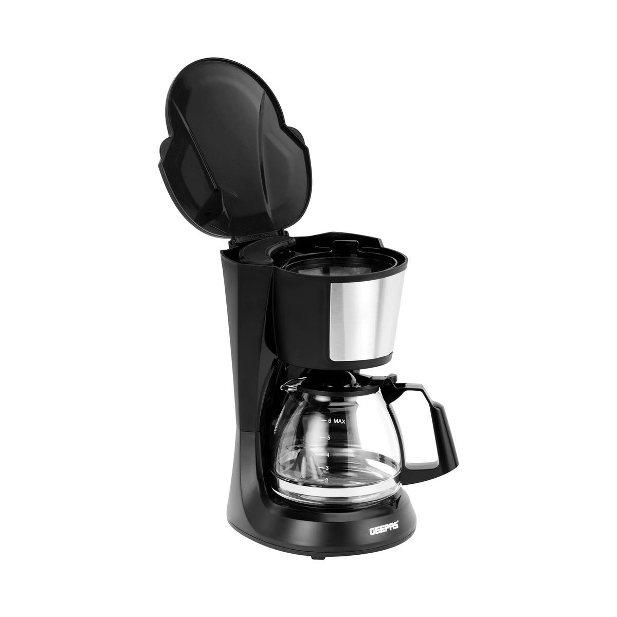 Geepas Coffee Maker GCM41527, Black