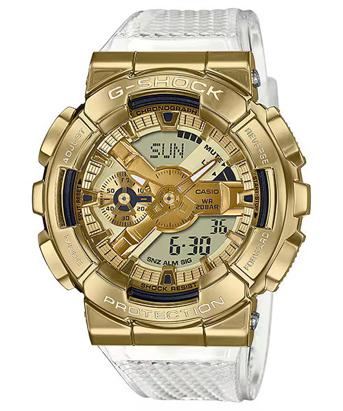 Casio G-Shock GM-110SG-9A Gold Metal Covered Watch