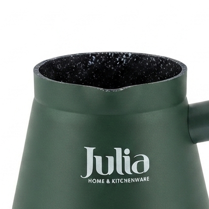 Julia Coffee Warmer Aluminium 400ml – Matte Green