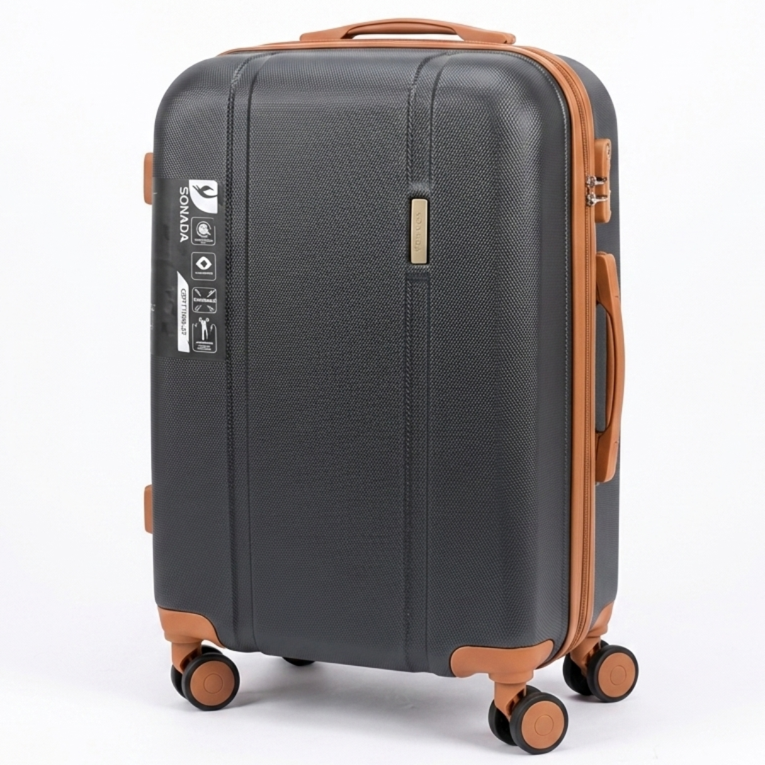 Sonada 21 Inch Hardshell Spinner Trolley Bag | Cabin Size Carry-On Luggage |
