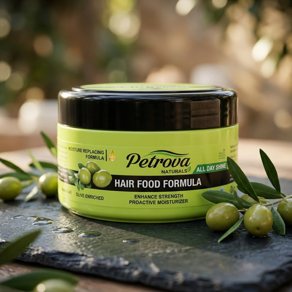 Petrova Naturals Olive Enriched Hair Food Formula – 240 ml