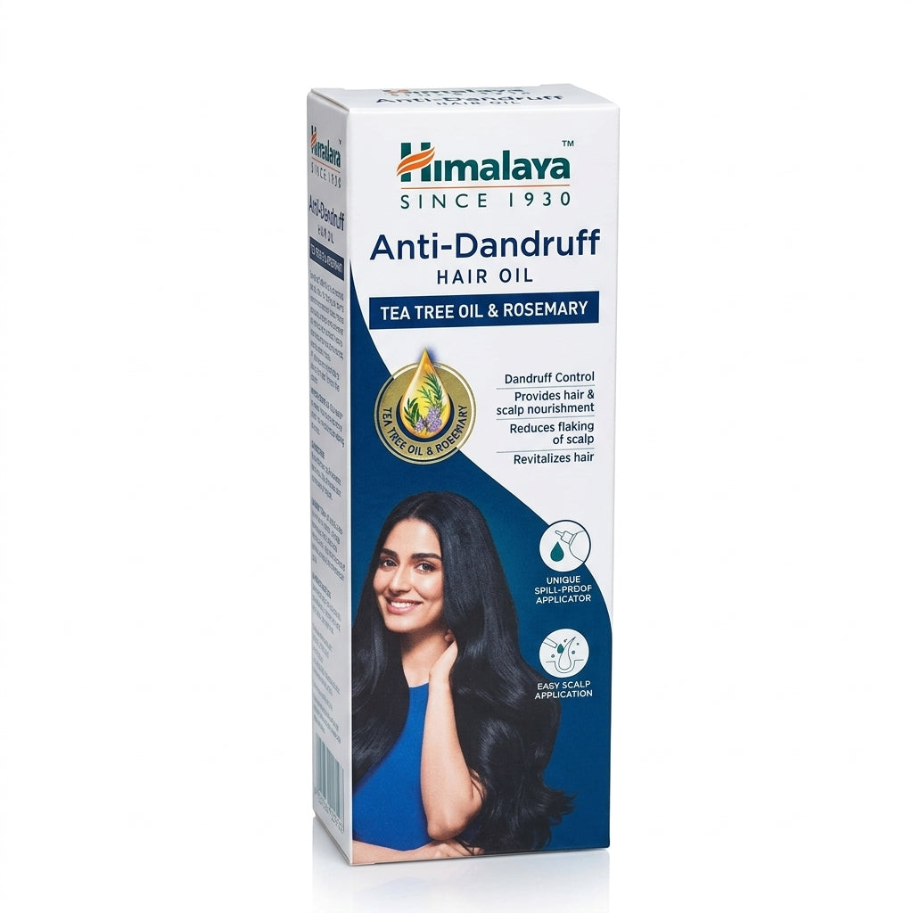 Himalaya Anti-Dandruff Hair Oil with Tea Tree Oil & Rosemary – 200 ml