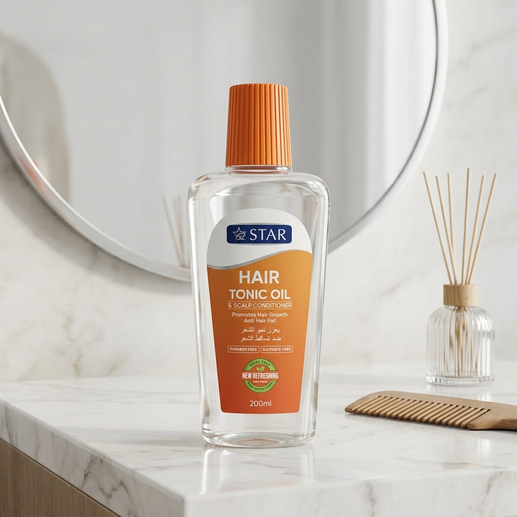 Star Hair Tonic Oil & Scalp Conditioner 200ml