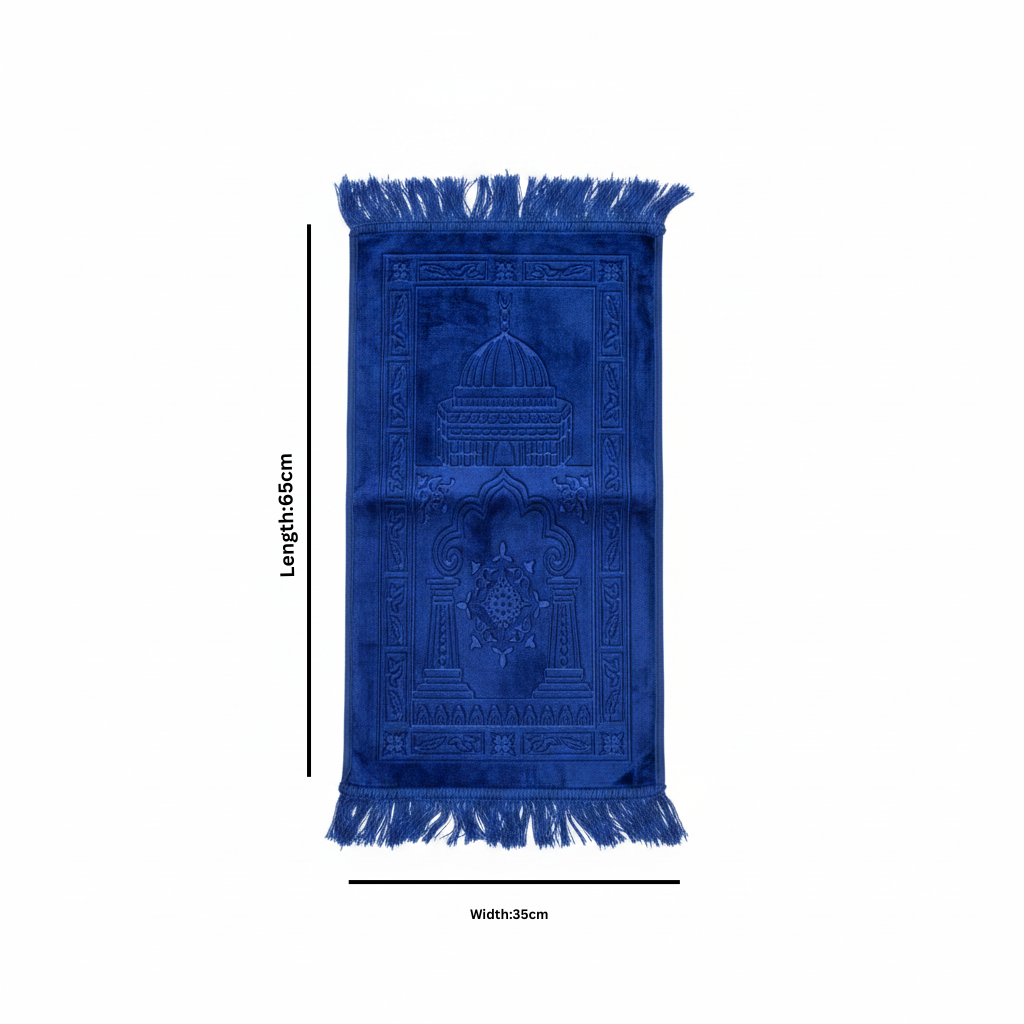 Blue Kids Prayer Mat – 65×35cm
