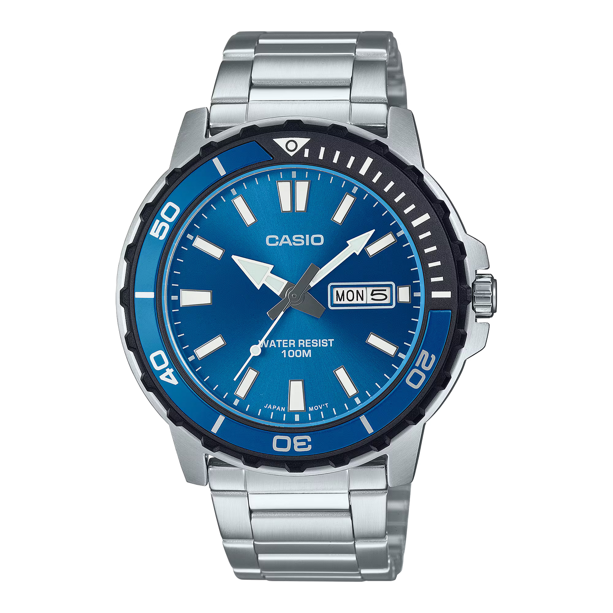 Casio MTD-125D Series Marine Sport Day/Date Analog Watch for Men