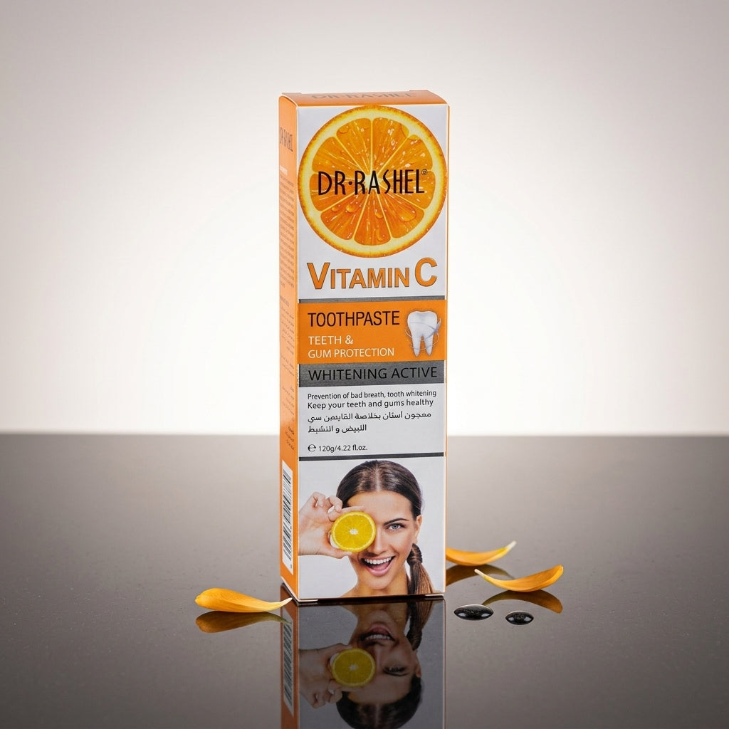 Dr. Rashel Vitamin C Whitening Active Toothpaste, 120 g