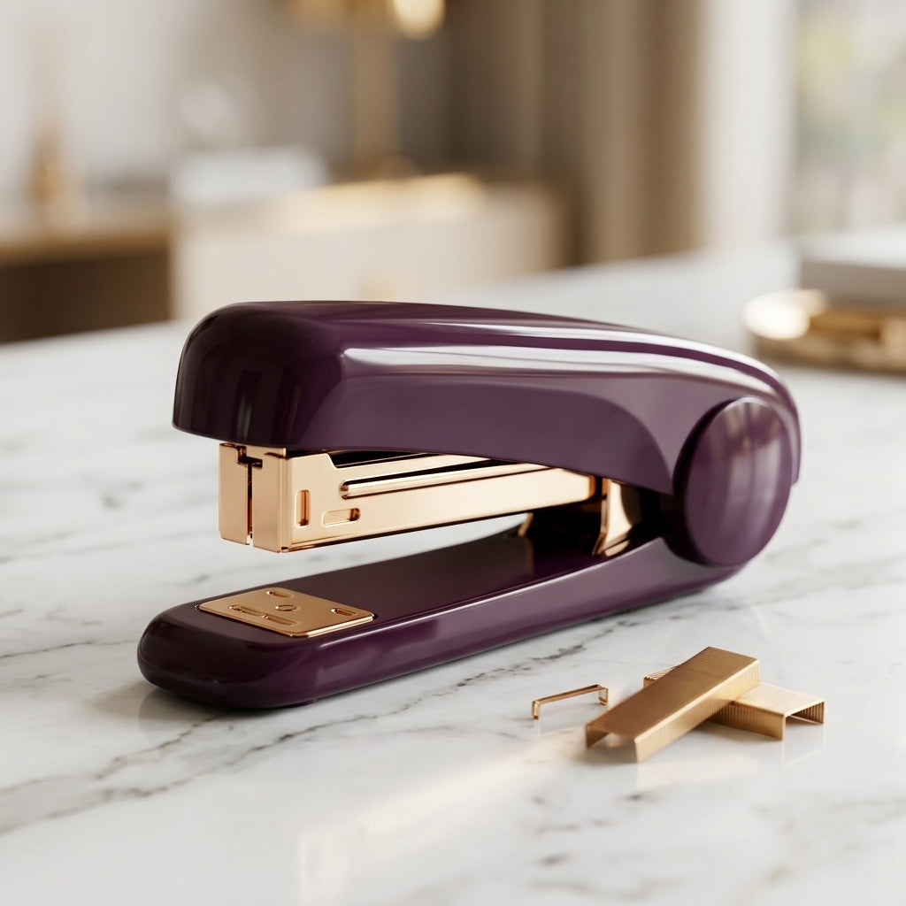 Bachang Stapler Set with No. 24/6 Staples – Purple