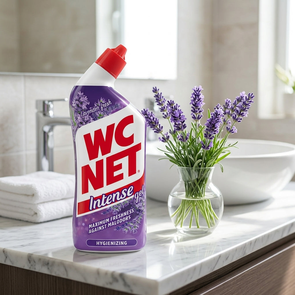 WC Net Intense Gel Toilet Cleaner Lavender Fresh – 750 ml