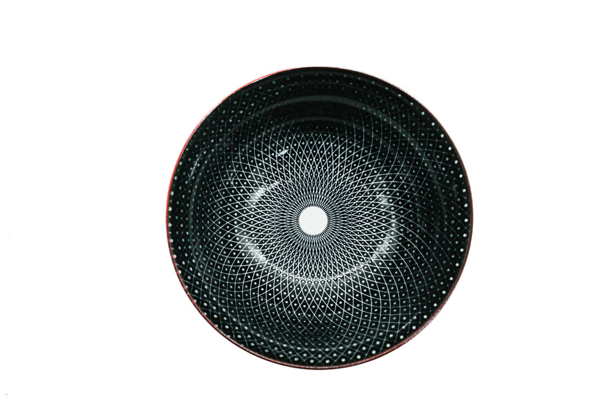 AKDC-Ceramic Soup Bowl Black 075946